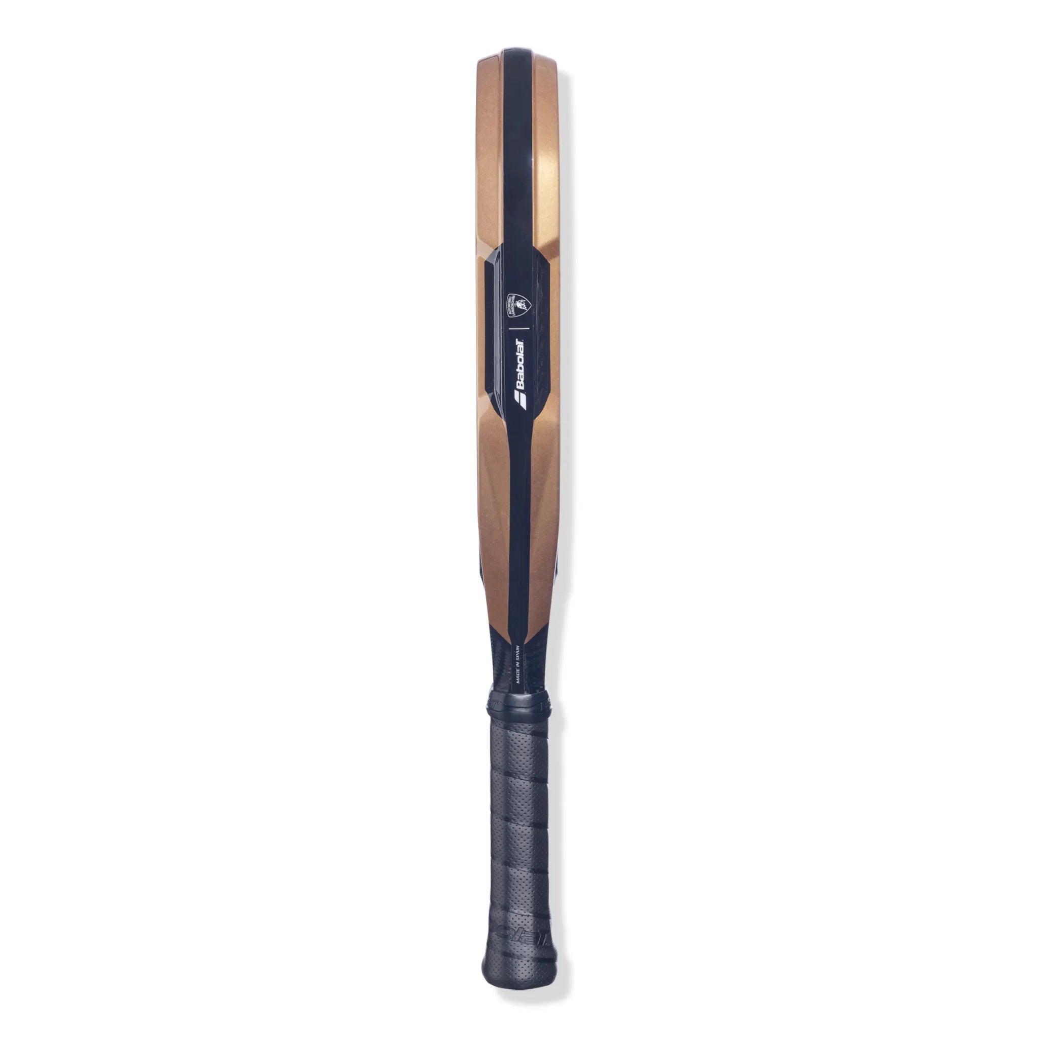 Side View of Babolat x Lamborghini Padel Racket BL.002 Bronze BL.002